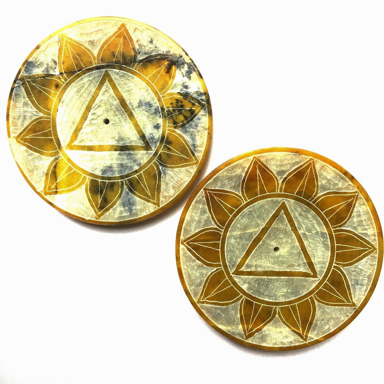 Solar Plexus Chakra Ritual Plate