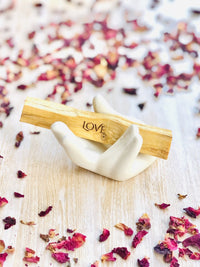 Thumbnail for Ceramic Hand ~ Palo Santo Holder - Sentient Creations