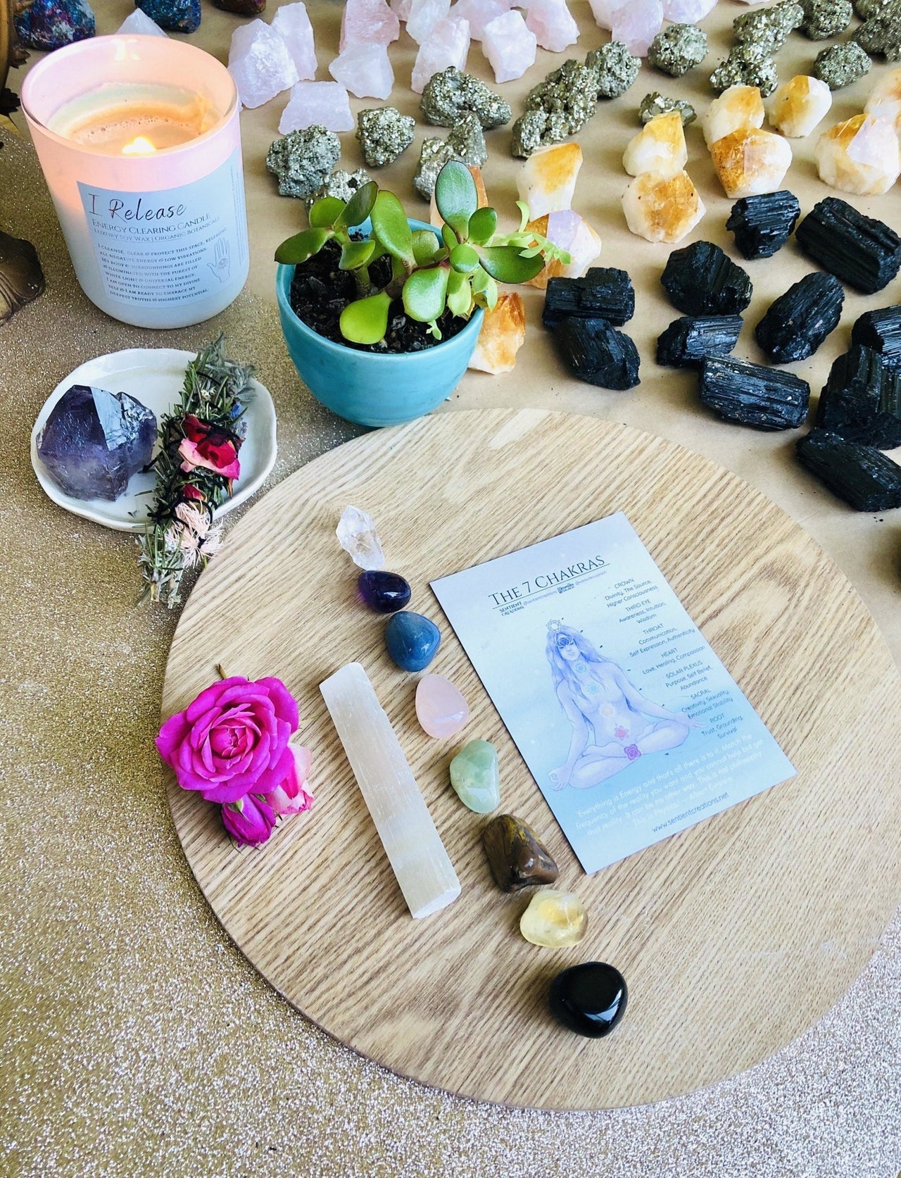 Chakra Crystal Set - Sentient Creations