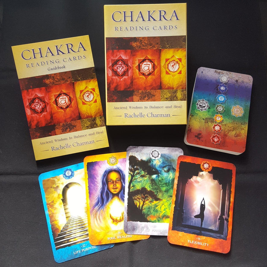 Chakra Reading Cards - Ancient Wisdom to Balance and Heal - Sentient Creations