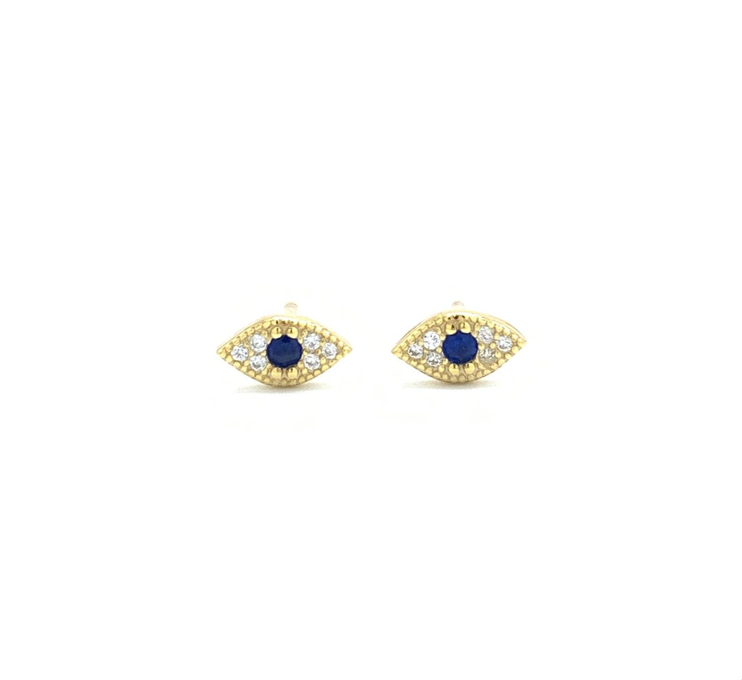 Gold Protective Eye Studs