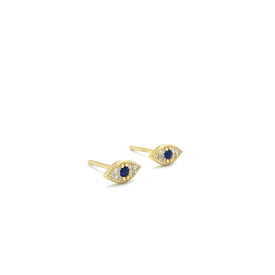 Gold Protective Eye Studs