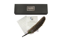 Thumbnail for Green Love - Heart Chakra Shamanic Feather Wand - Sentient Creations