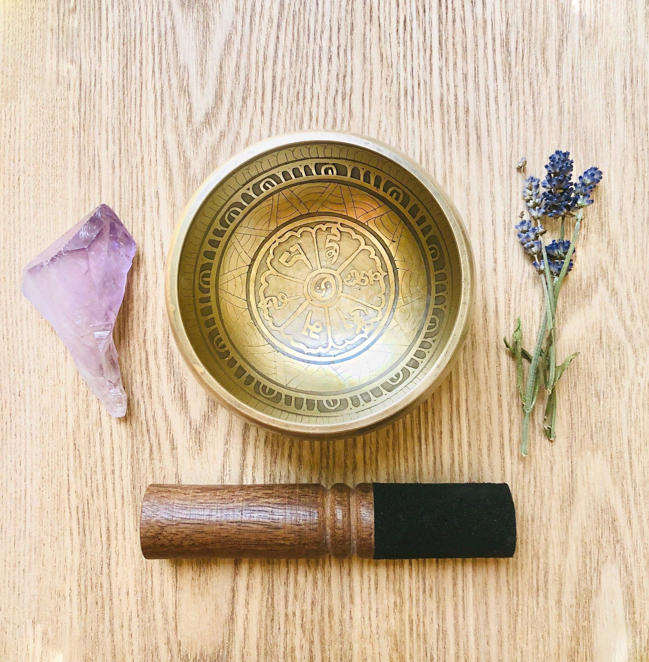 Handmade Tibetan Meditation Singing Bowl - Sentient Creations