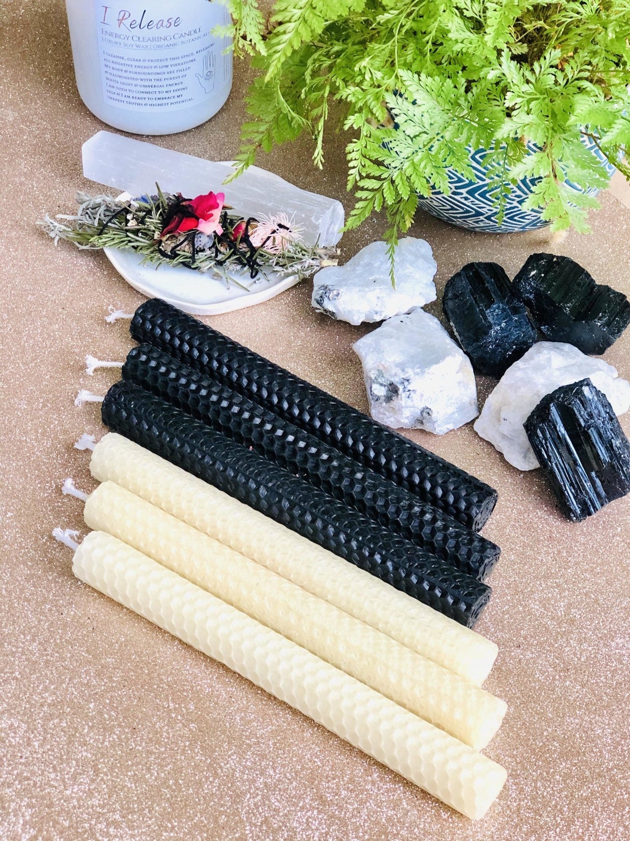 Honeycomb Ritual Candles - Sentient Creations