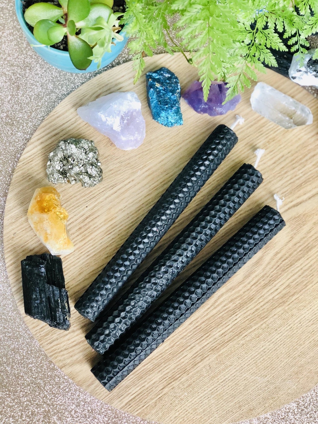 Honeycomb Ritual Candles - Sentient Creations