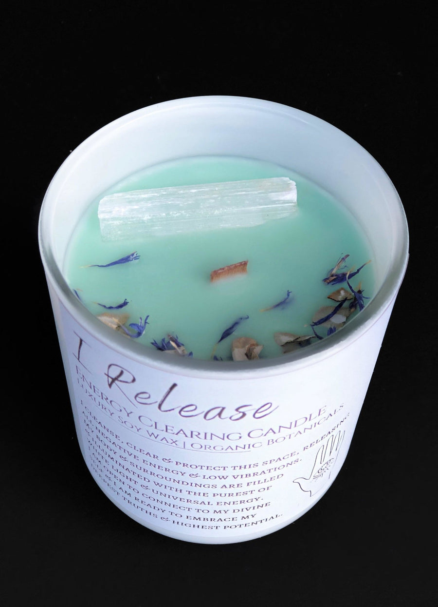 "I Release" Energy Clearing Candle - Sentient Creations