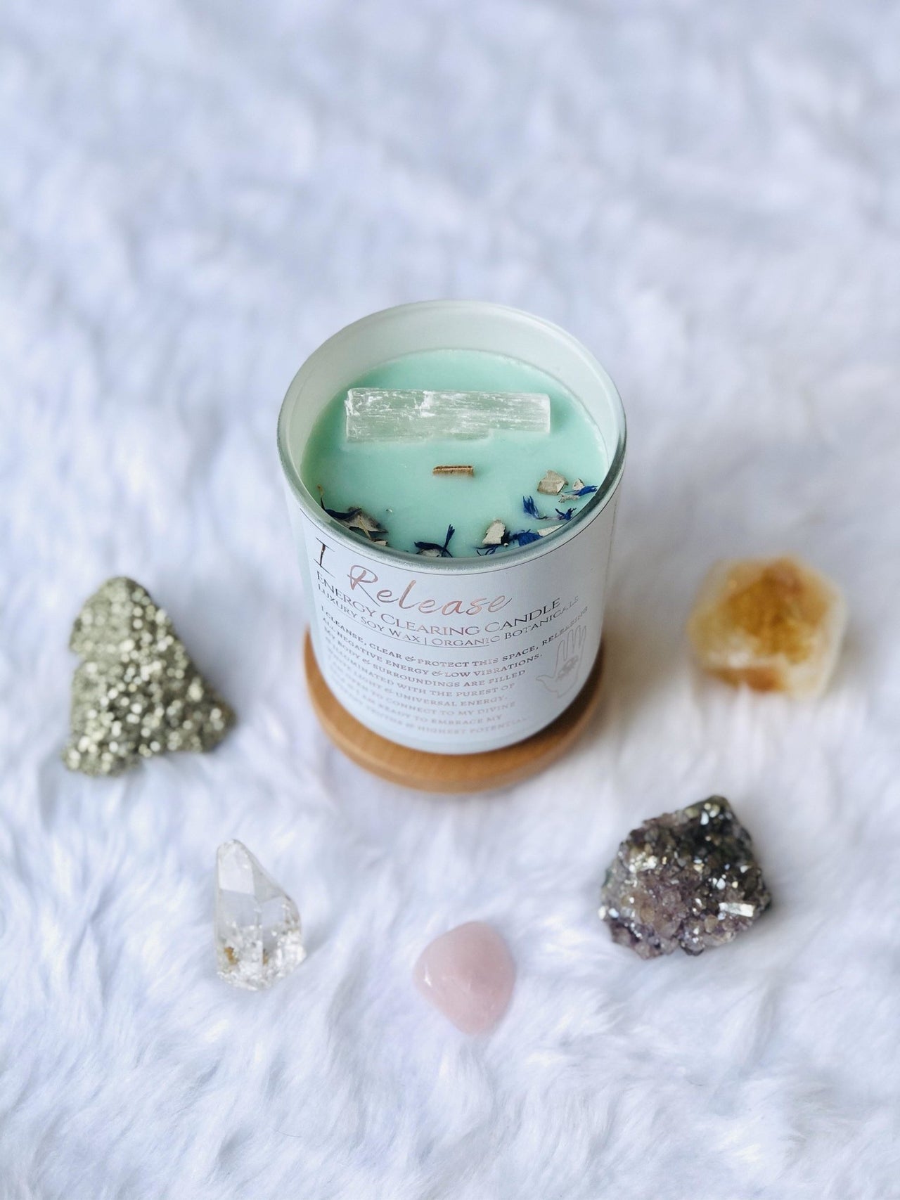 "I Release" Energy Clearing Candle - Sentient Creations