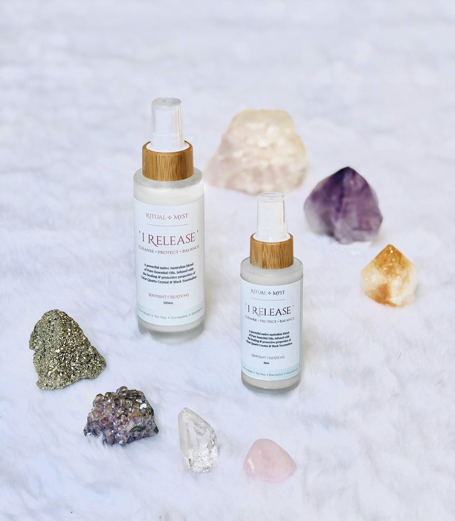 "I Release" Energy Clearing Ritual Myst - Sentient Creations