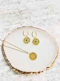 Thumbnail for Cosmic Light ~ Dainty Zodiac Necklace 18k Gold