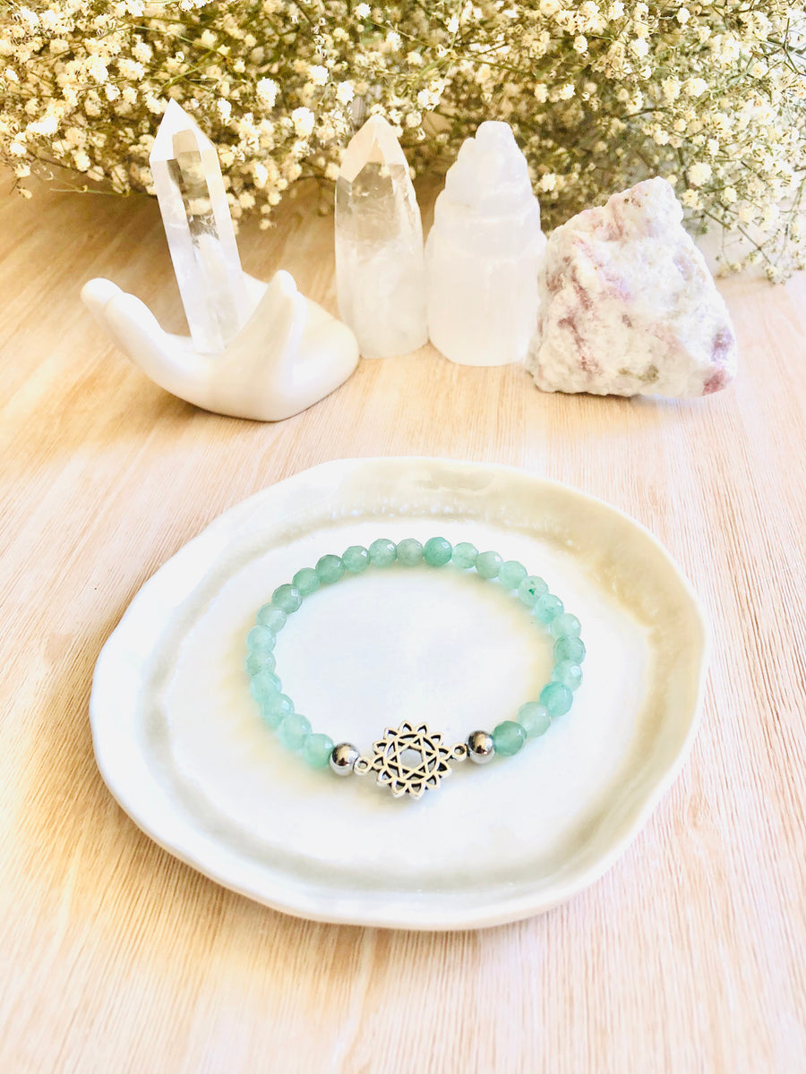 Aventurine ~ Heart Chakra Crystal Bracelet