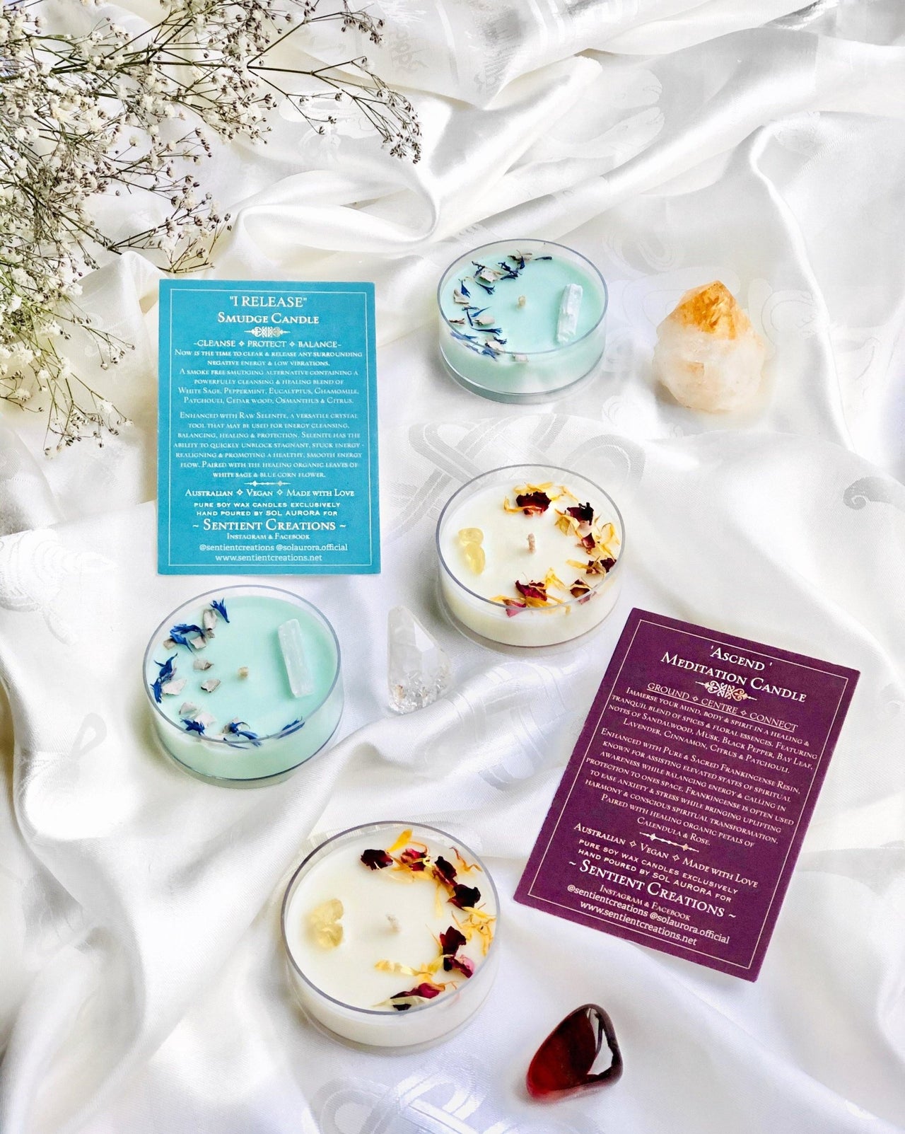 Maxi Tealight Candle Pack - Sentient Creations