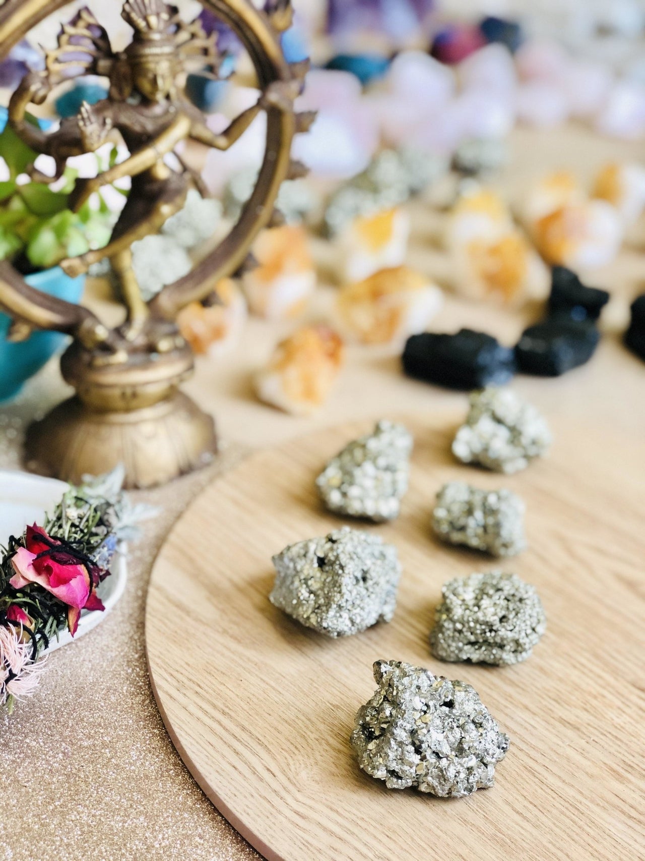 Pyrite Empowerment Cluster - Sentient Creations