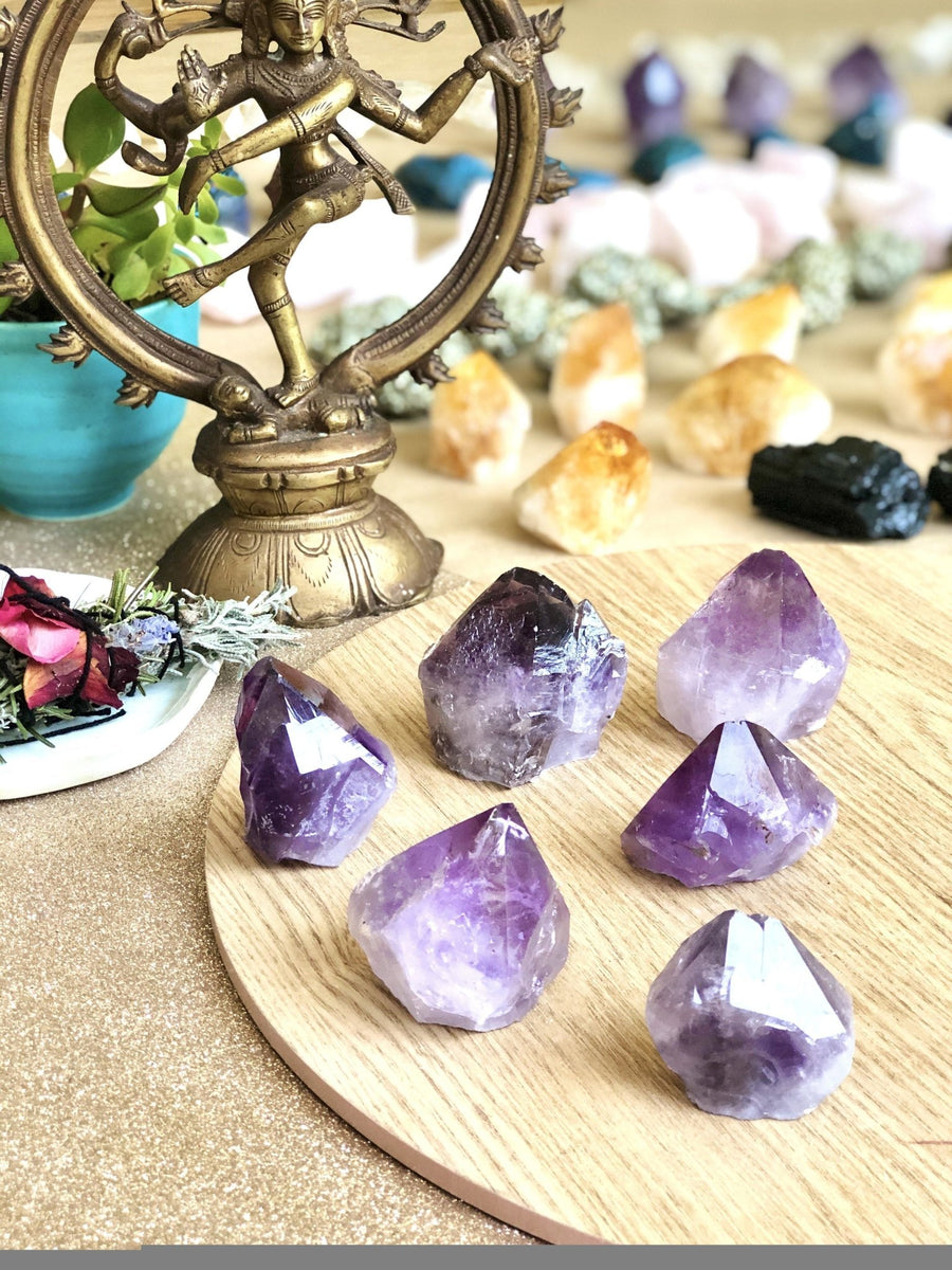 Raw Amethyst Point - Sentient Creations