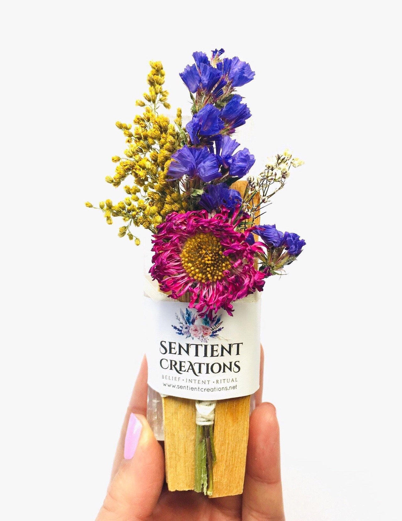 Selenite & Palo Santo Wild Flower Bundle - Sentient Creations