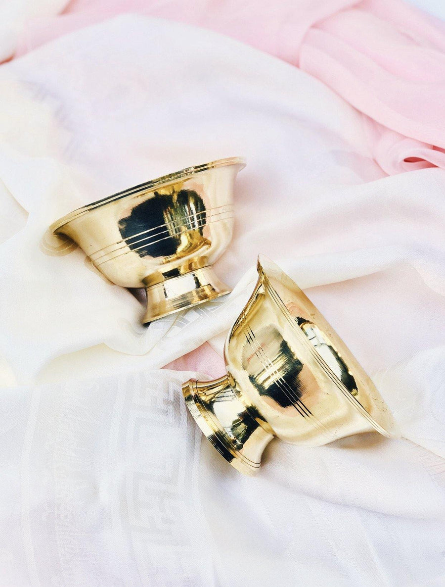 Tibetan Brass Ritual Bowl - Sentient Creations