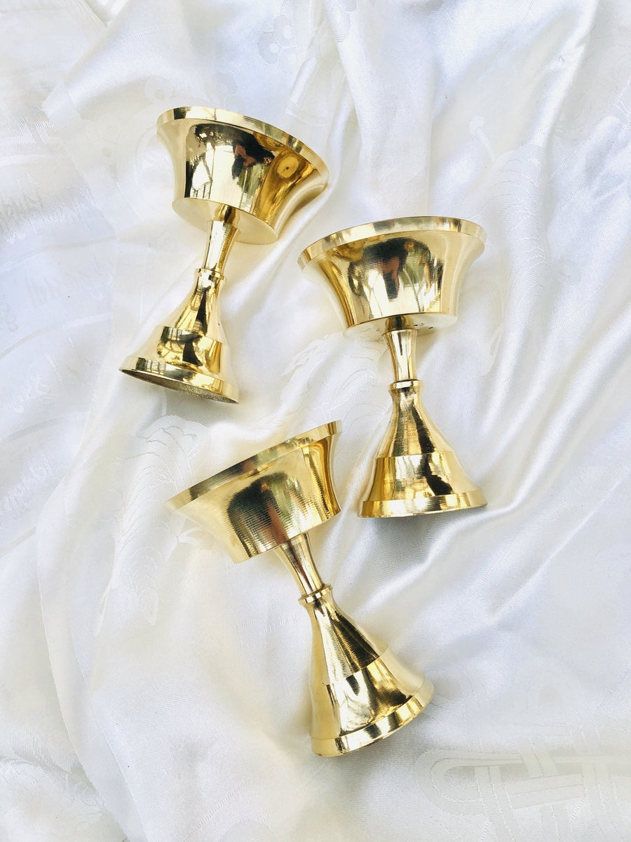 Tibetan Brass Ritual Cup - Sentient Creations
