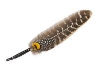 Thumbnail for Yellow Abundance - Solar Plexus Chakra Shamanic Feather Wand - Sentient Creations